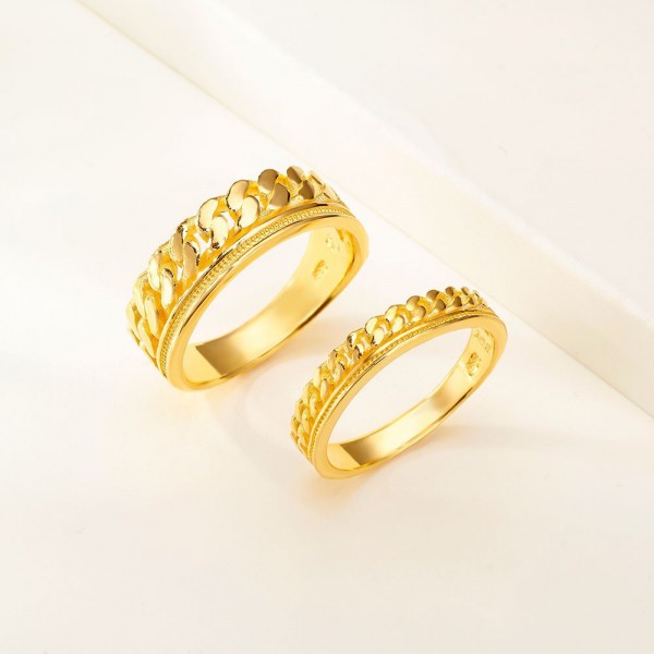 라인 체인 커플 반지 요약정보 및 구매