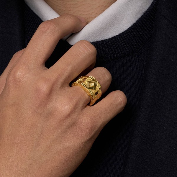 다이아 패턴 컷팅 반지 요약정보 및 구매